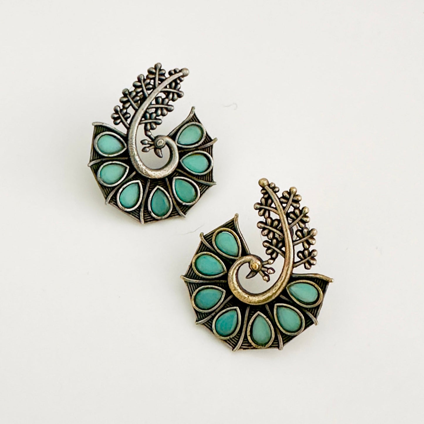Earrings - Mayura Bloom Studs (multiple colours)