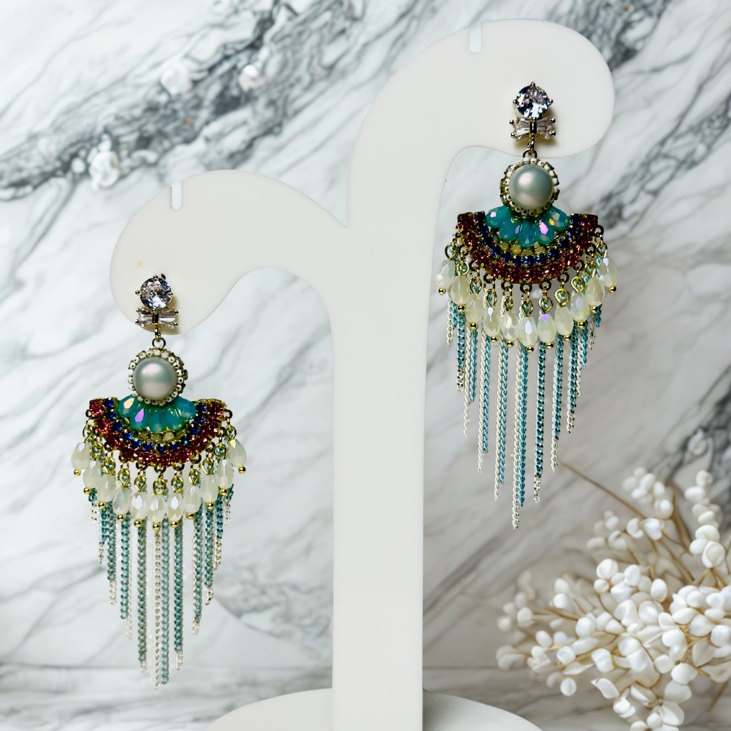 Earrings - Celestial Frame Statement