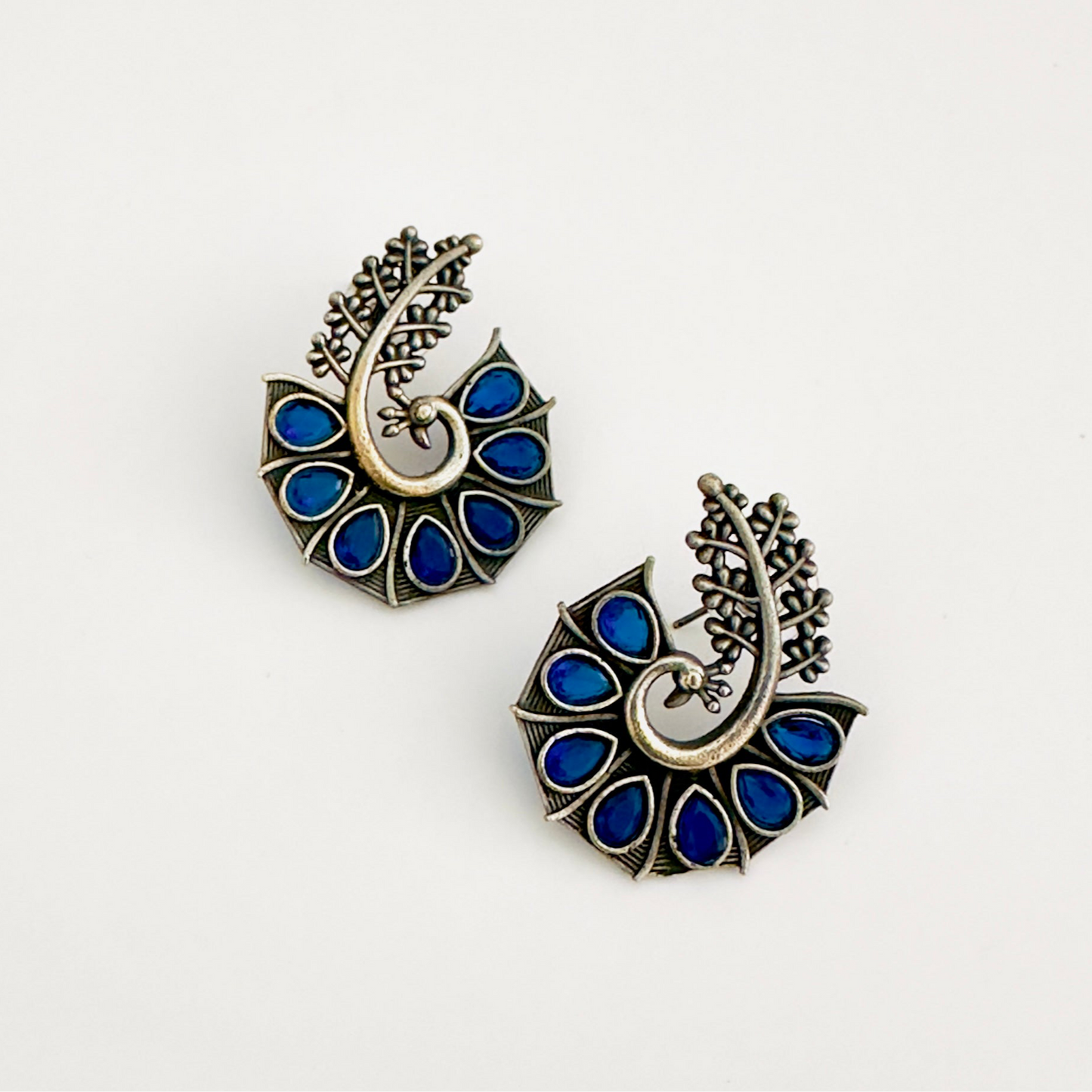Earrings - Mayura Bloom Studs (multiple colours)
