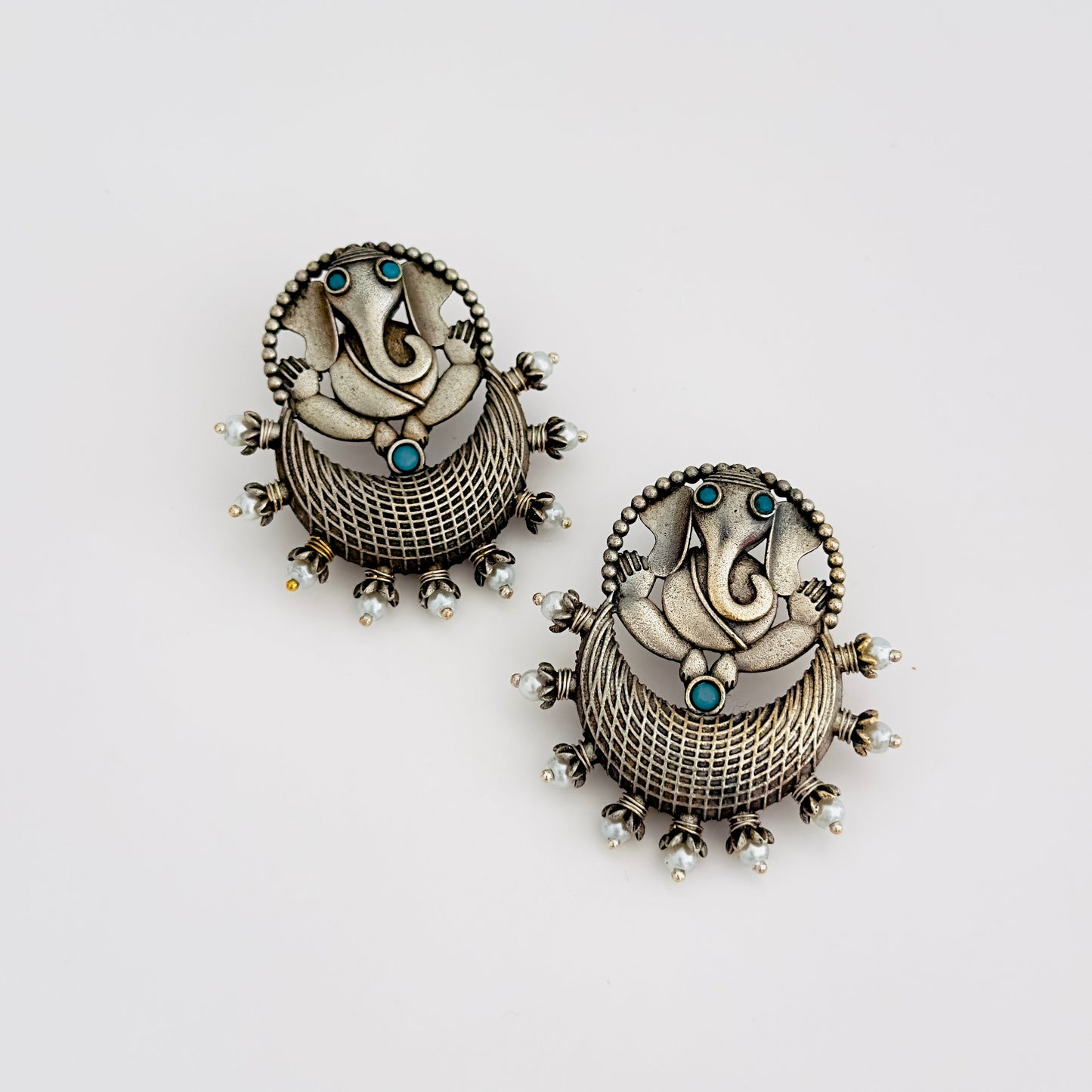 Earrings - Ganpati (multiple colours)