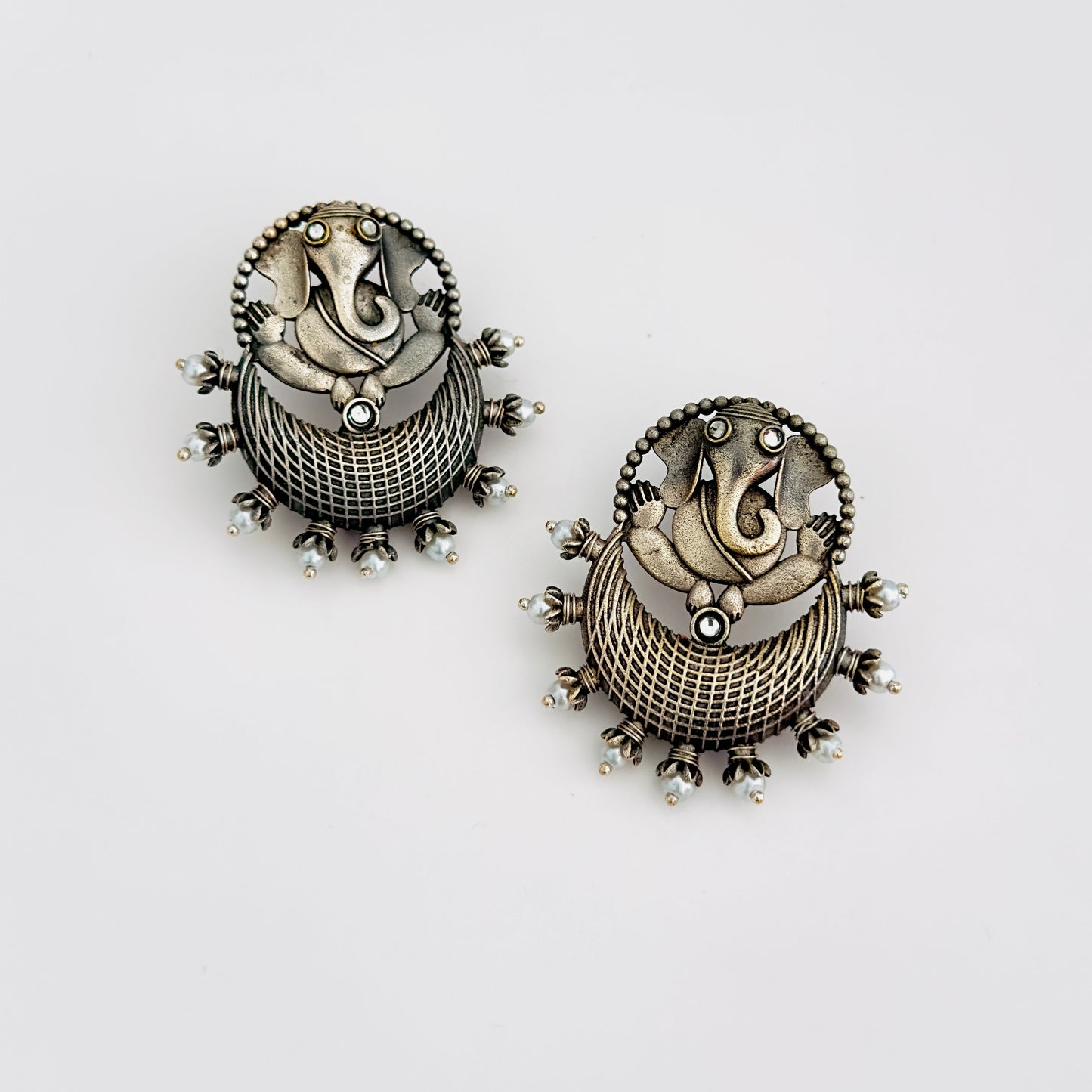 Earrings - Ganpati (multiple colours)