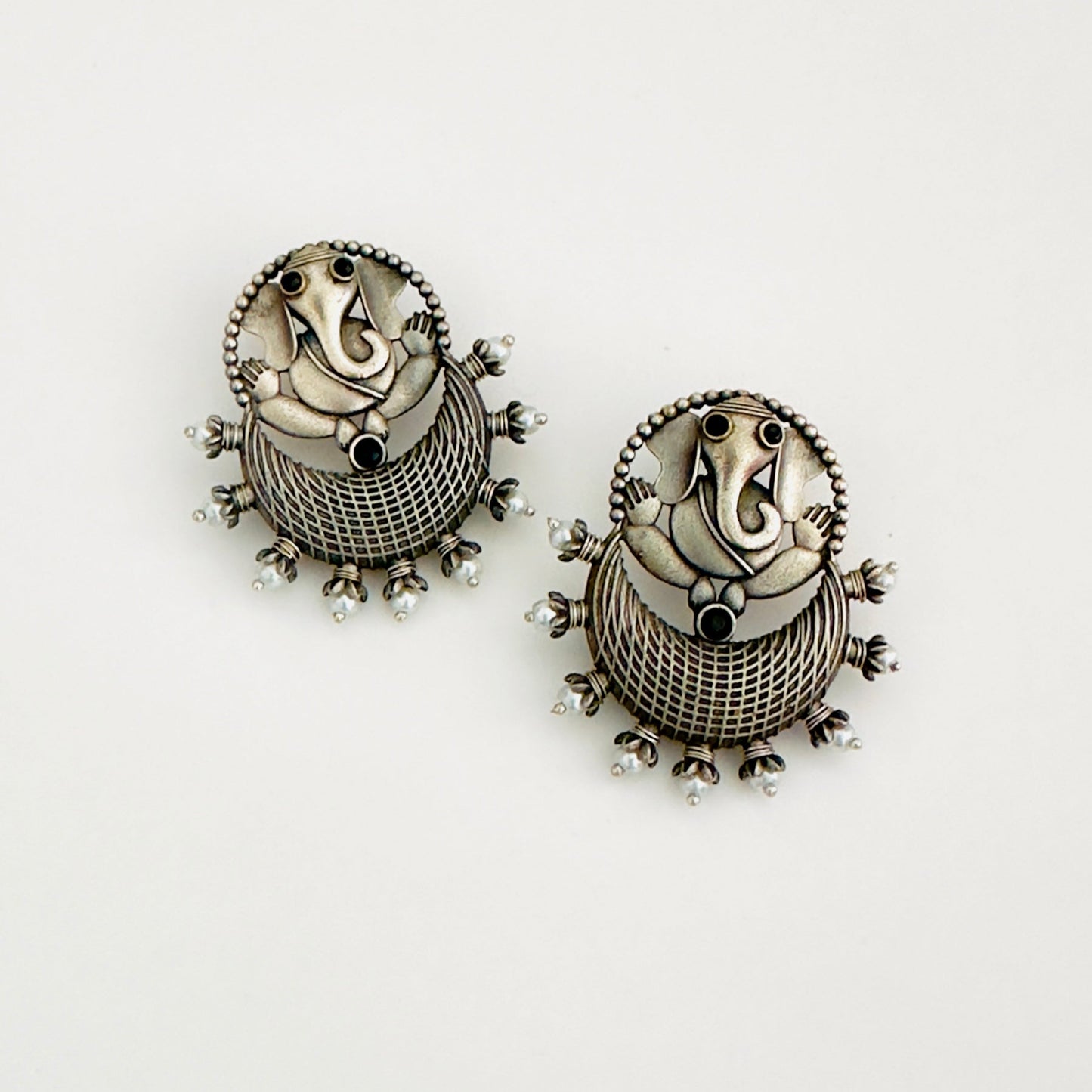 Earrings - Ganpati (multiple colours)