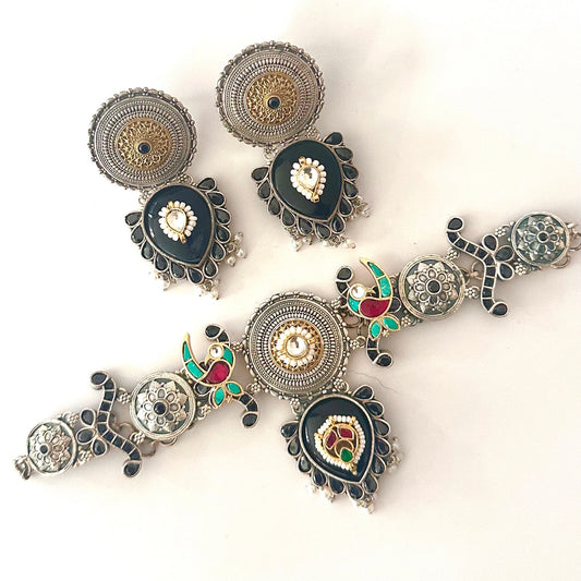 Fusion Edit - Midnight Jadau Choker Set