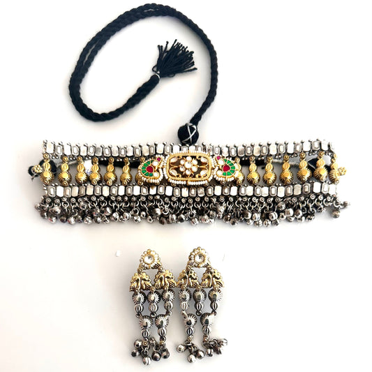 Fusion Edit - Shweta Ghungroo Choker Set