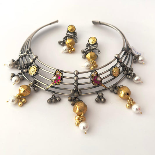 Fusion Edit - Kanaka Hasli Necklace Set