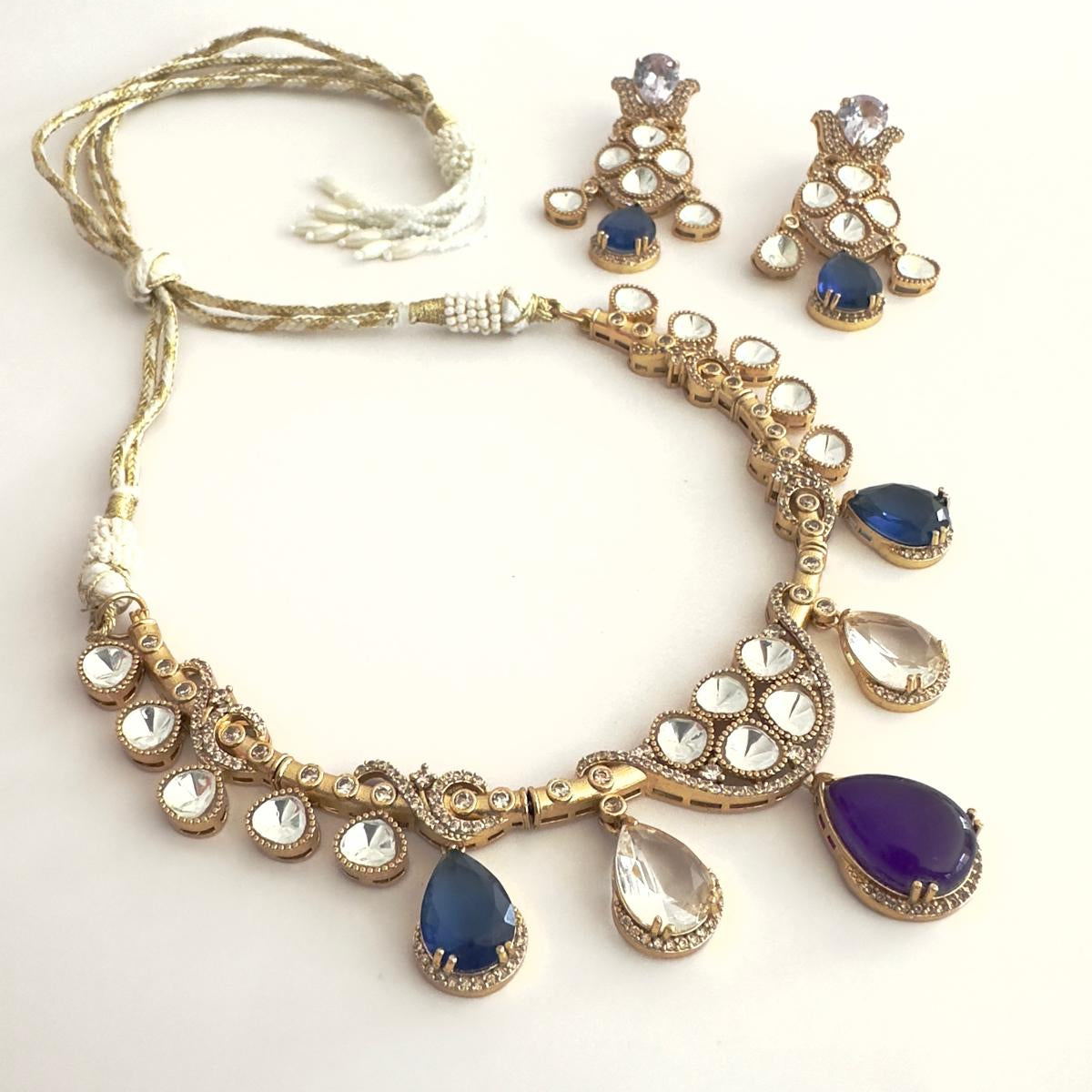 Fusion Edit - Neelaya Polki Set